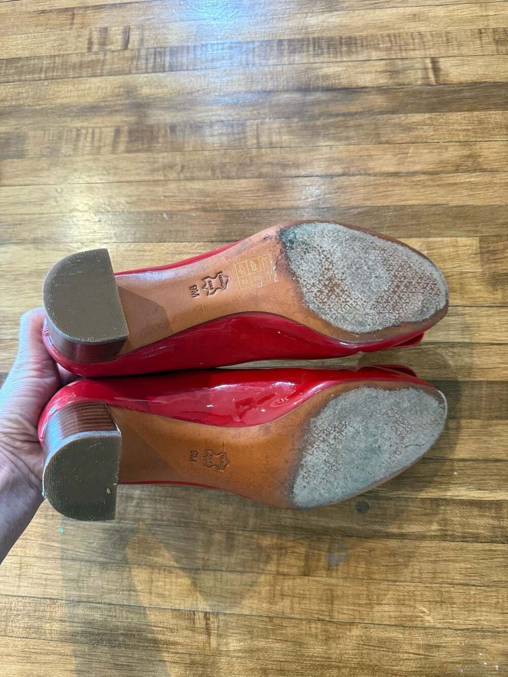 J.Crew Size 8.5 Red Plaid Ankle Strap Heels (w)